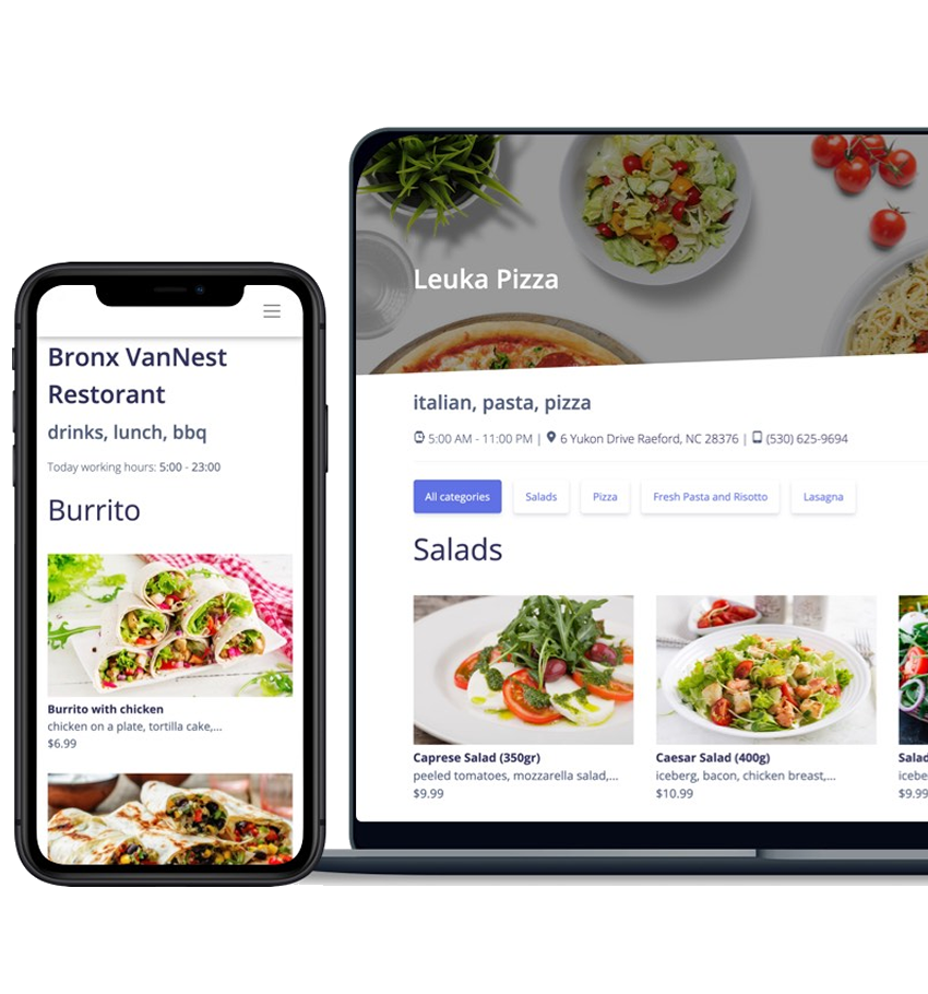 QR Menu aanmelden